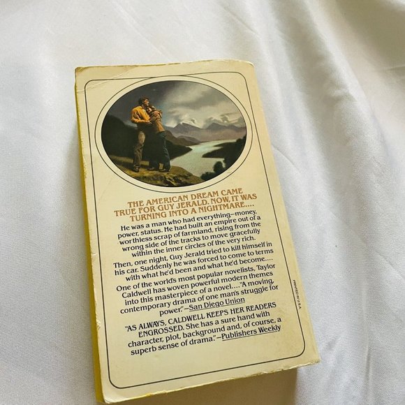 Bright Flows the River Vintage Paperbound Book Taylor Caldwell 1979 - Picture 3 of 7